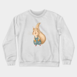 Cute Baby Squirrel Crewneck Sweatshirt